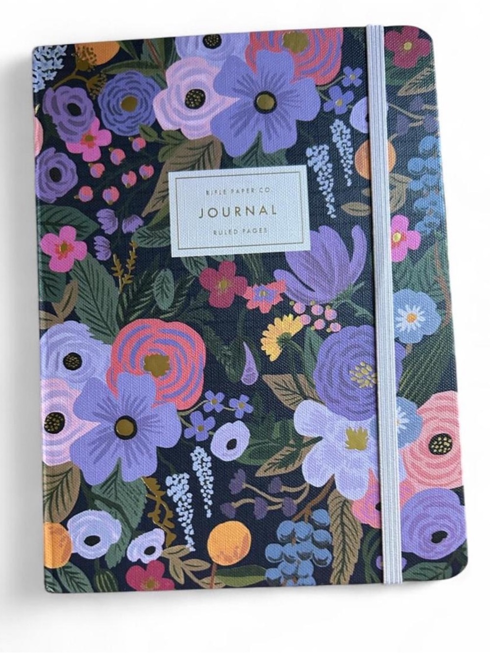 Rifle Paper Co. Floral Journal — Purple, Pink & Blue Blooms